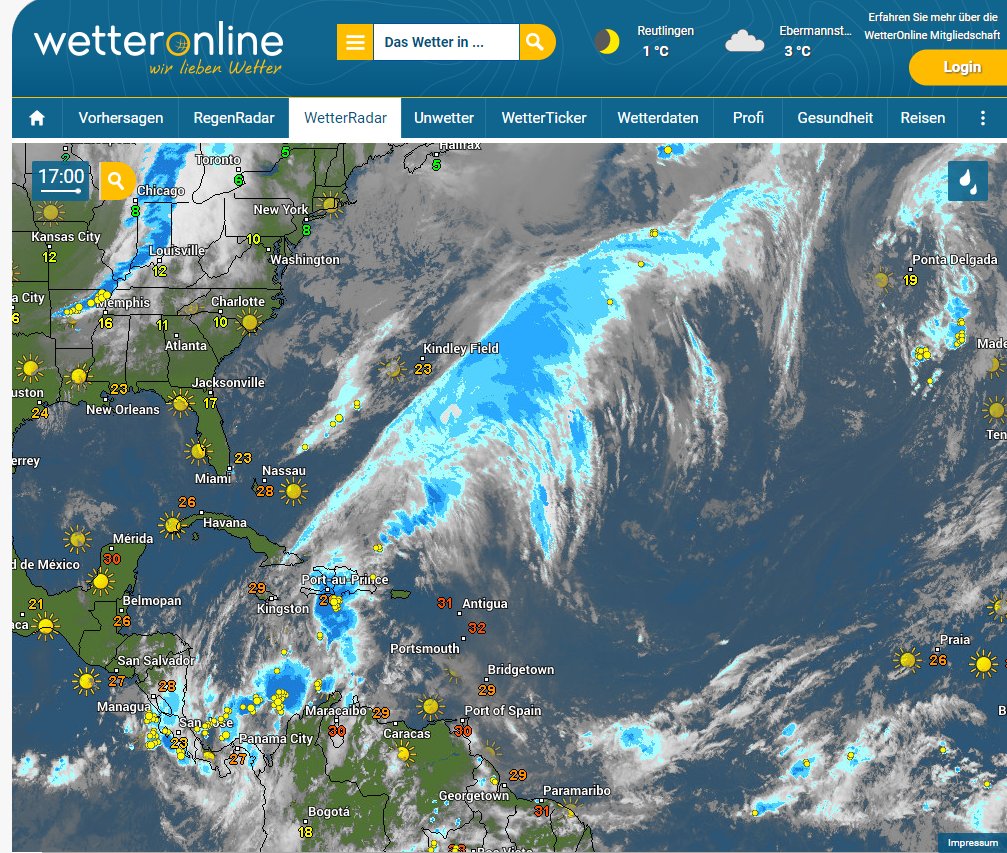 Kachelmann's tweet image. Huhu, sind Wettbewerbsrechtler unter uns? Darf ein Wetterdienst so tun, als ob er von Tausenden Orten weltweit, inklusive in Deutschland, "aktuelle Werte" oder ein "Wetterradar" hätte, obwohl keine Wetterstation oder Wetterradar zugrunde liegt? #Fake