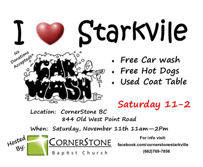 GregUpperman's tweet photo. Come join us this Saturday as we love on Starkville! @CSBCStarkville https://t.co/7BD5crjJs6