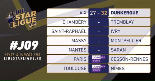 HandCo_'s tweet image. 5 matchs au programme aujourd'hui dont l'affiche entre le @psghand et Cesson-Rennes diffusée sur @beinsports_FR !