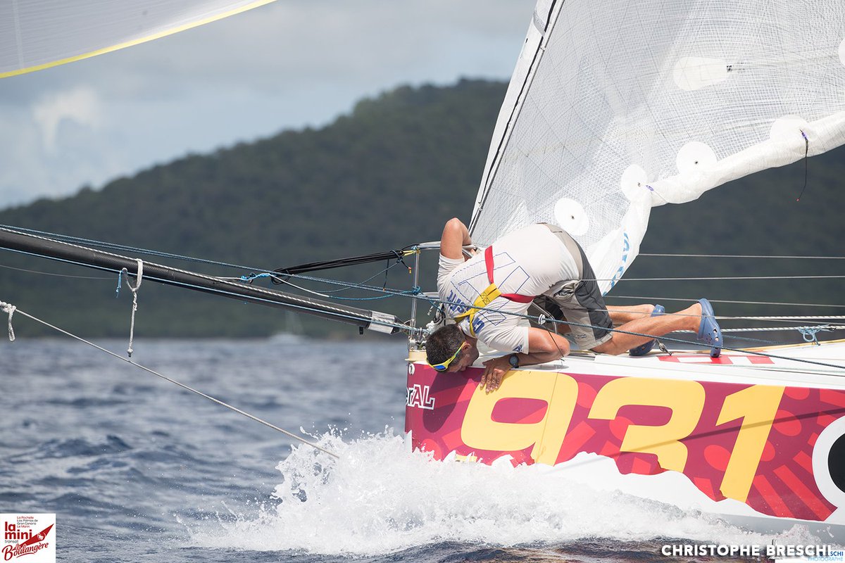 MiniTransat2019's tweet photo. ❗️[TOP ARRIVÉE]
@Fornarosailing  (Sidéral), est arrivé 4ème en proto à 17 heures, 58 minutes, 20 secondes.
Tps de course sur la 2ème étape : 14j3h50m20sec à 8,65 noeuds de moyenne.
#MiniTransatLaBoulangère https://t.co/MIIMw1UPnR