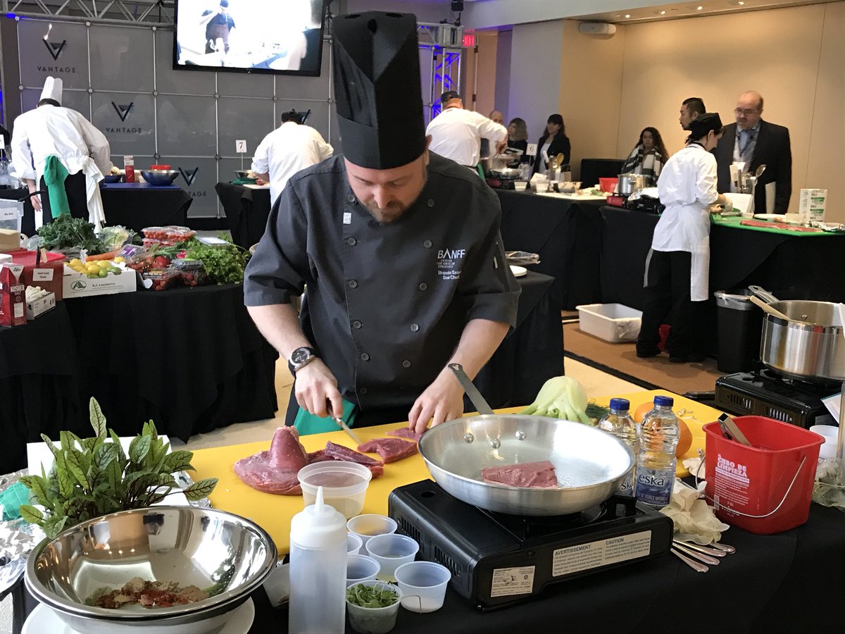Chef <a href="/BrandonSzocs/">Brandon Szocs</a> is hard at work on his dish #MPITO17IACC #CopperSkillet