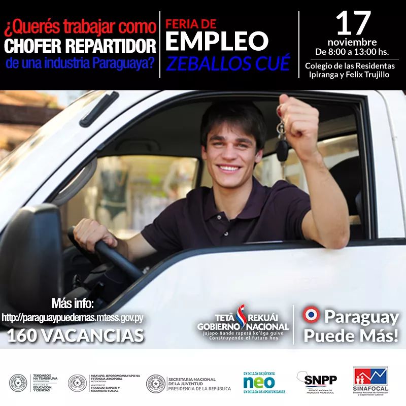 DGE_Py_'s tweet photo. ¡Te esperamos en la feria de empleo el 17 de noviembre #PyPuedeMás!
Entérate más ingresando a: https://t.co/bUjx5RX7lF https://t.co/i4QZkFDxox