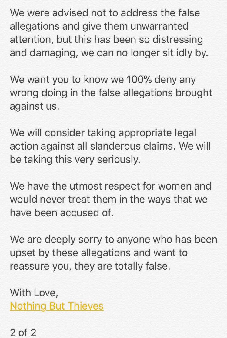 NBThieves's tweet image. Please read our official statement: