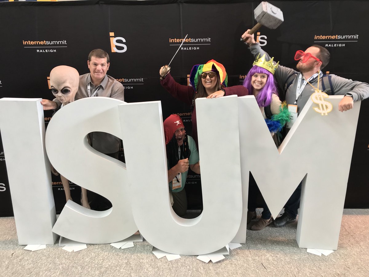 DryCASE's tweet image. We’re here and already causing #havok at #ISUM17 @Internet_Summit