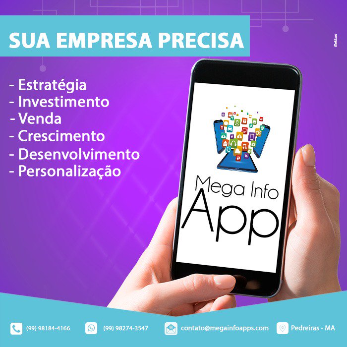 megainfoapps's tweet image. Visite megainfoapps.com e solicite orçamento sem compromisso !