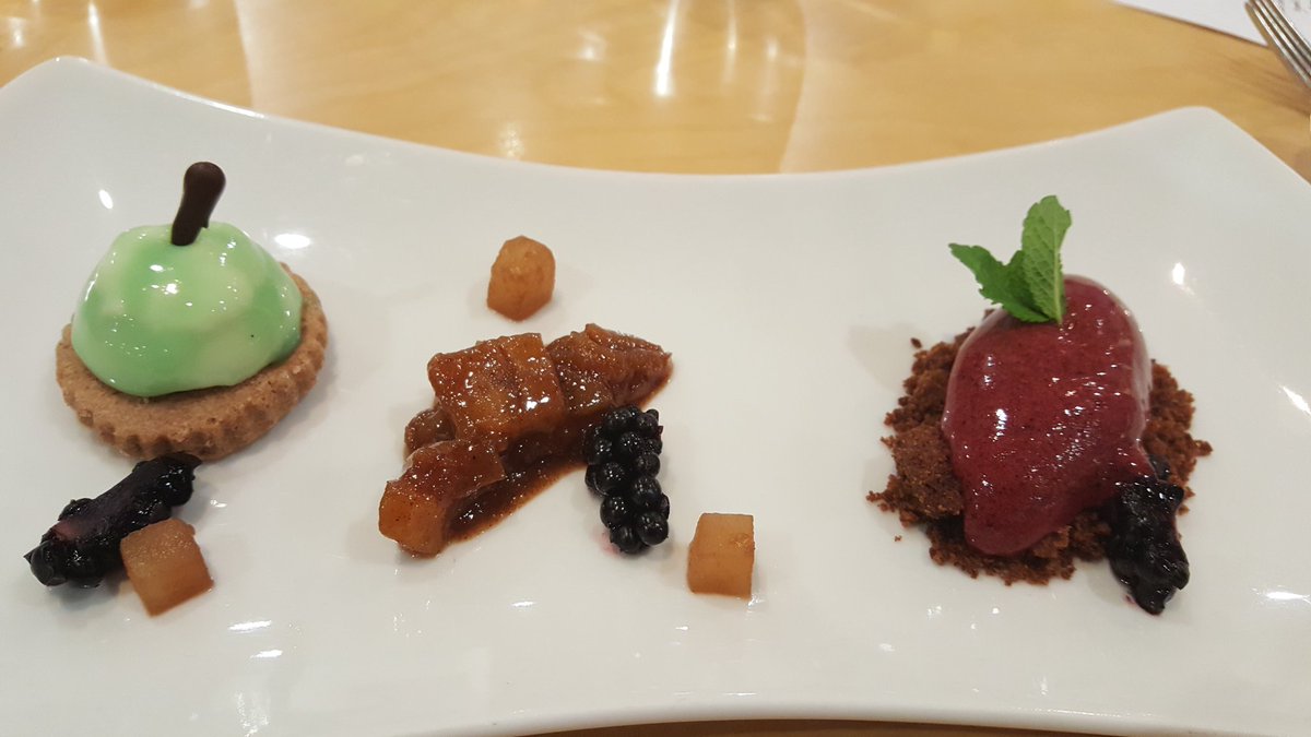 wibbsalex's tweet photo. ......And the desserts. Great lunch! #futureofourindustry https://t.co/83hINJ27so
