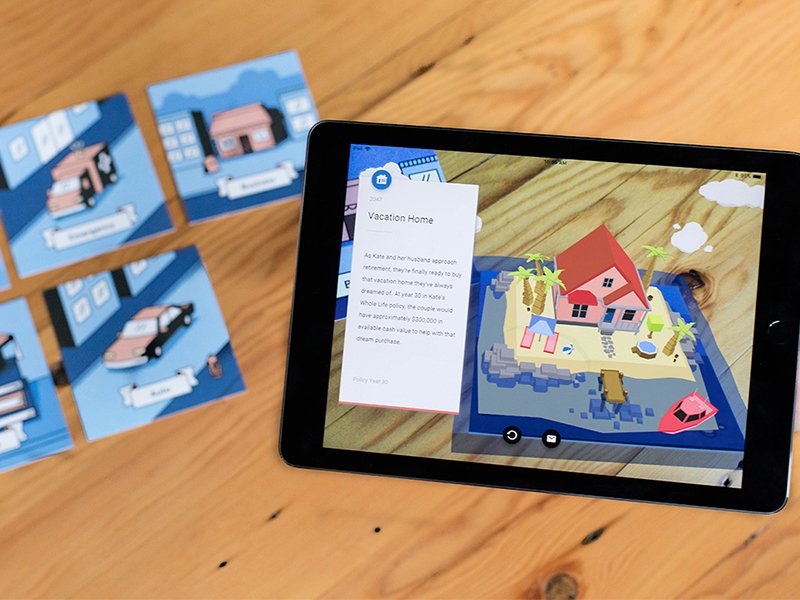 pluscitizen's tweet photo. Visualizing the value of life insurance through augmented reality: https://t.co/xWgvddZroE #AR #augmentedreality #UX https://t.co/QA84eBuClo