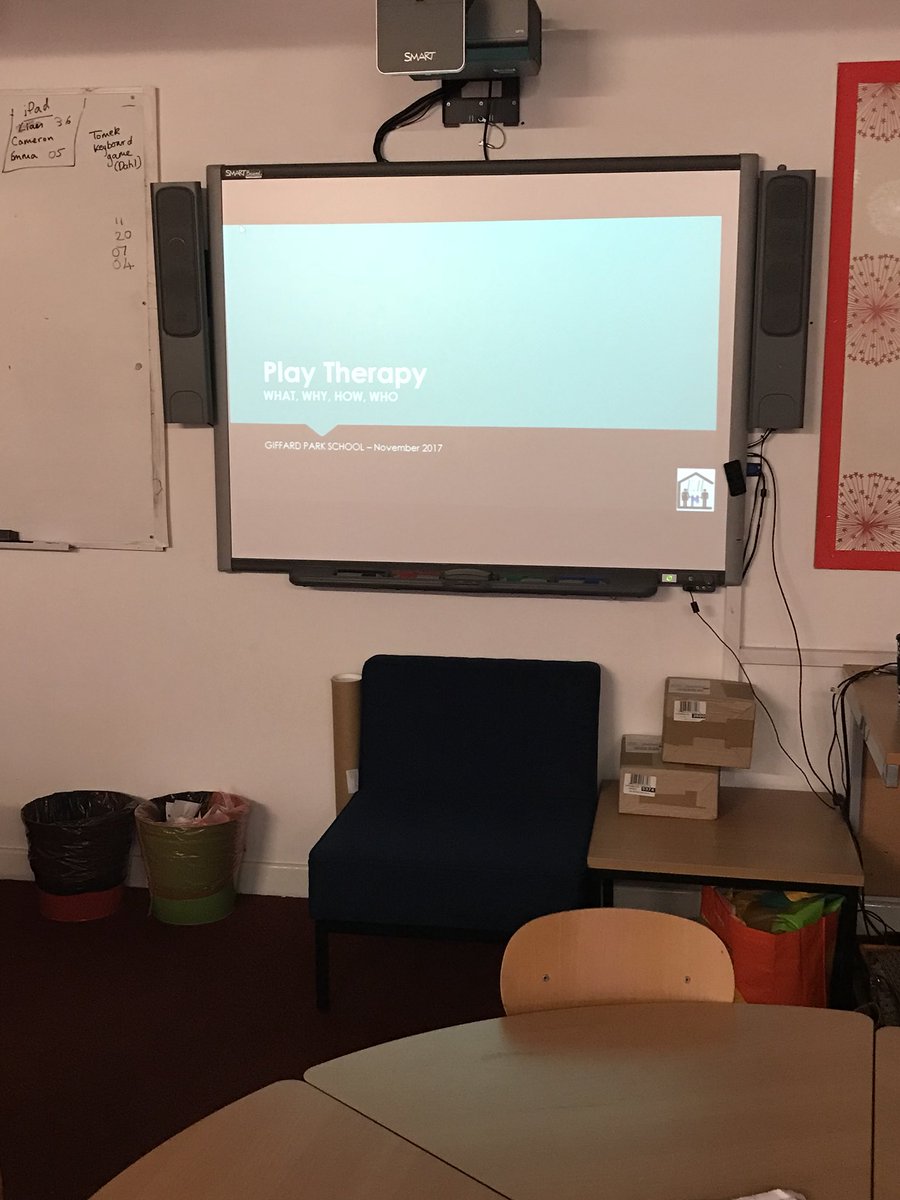 EH_Wellbeing's tweet photo. Great afternoon presenting the power of play therapy to the wonderful staff at @GiffardPark https://t.co/YWJbu9sZmf