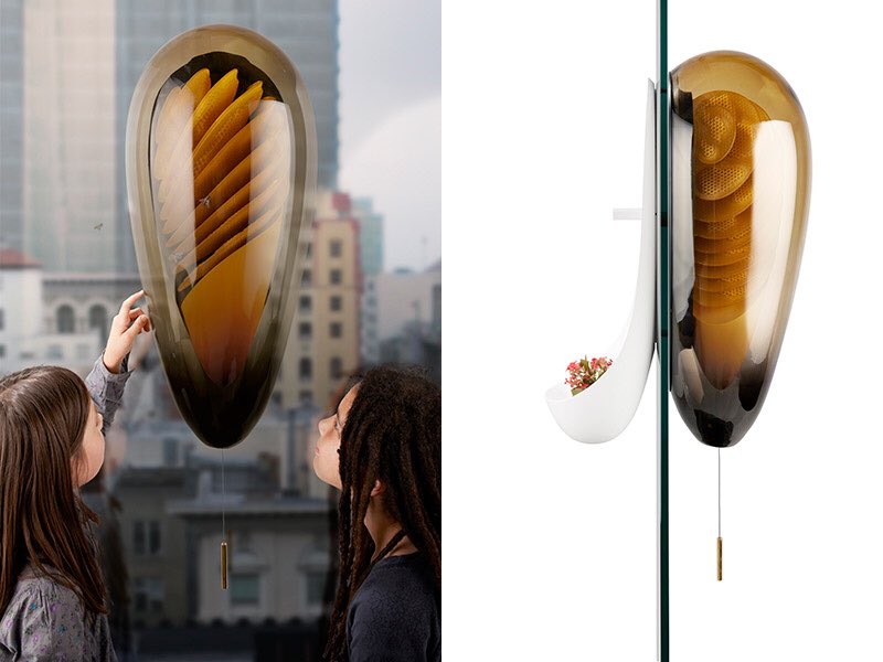 thegardenbees's tweet photo. #beehive of the future a “Microbial Home” design concept via @thegardenbees https://t.co/gjvkALuMYy
