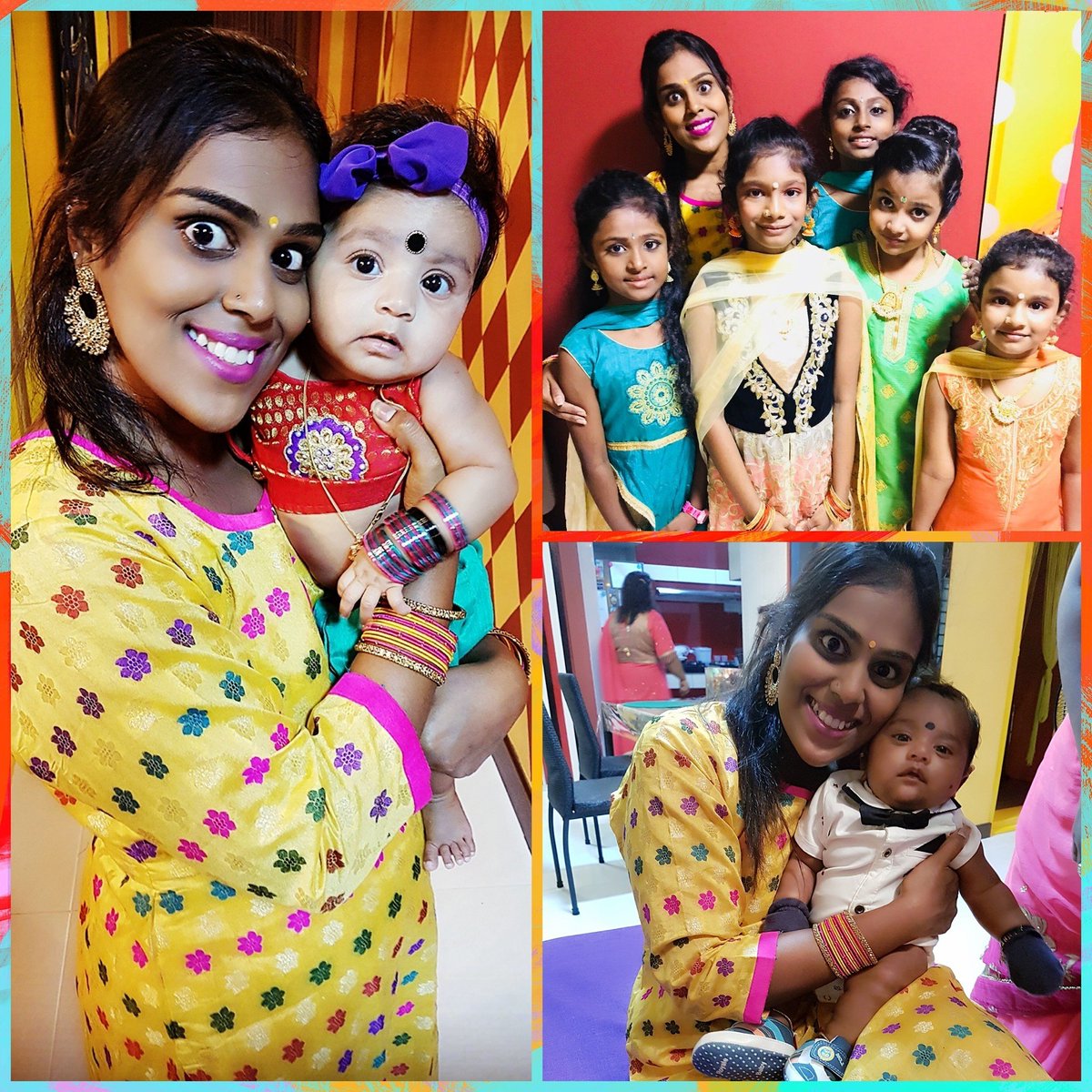 dheepahdas's tweet photo. Deepavali became a little more special coz of these little bundle of joys❤
We have new babies in the house this year!!

#deepavali2017 #princesspreetiksha #littleprince #deepavaliwithshreeshanan #theharidas #Nov11 https://t.co/BtWldF9nkm