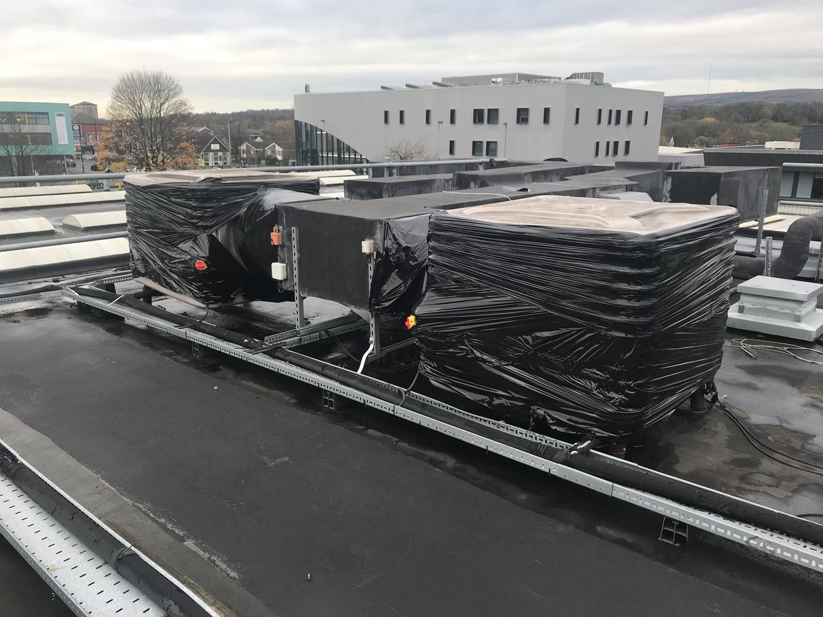 CKServices1990's tweet photo. All wrapped up and ready for winter as well as heating we offer a complete service on evaporative coolers @industrial cooling https://t.co/HXrQrLYe62