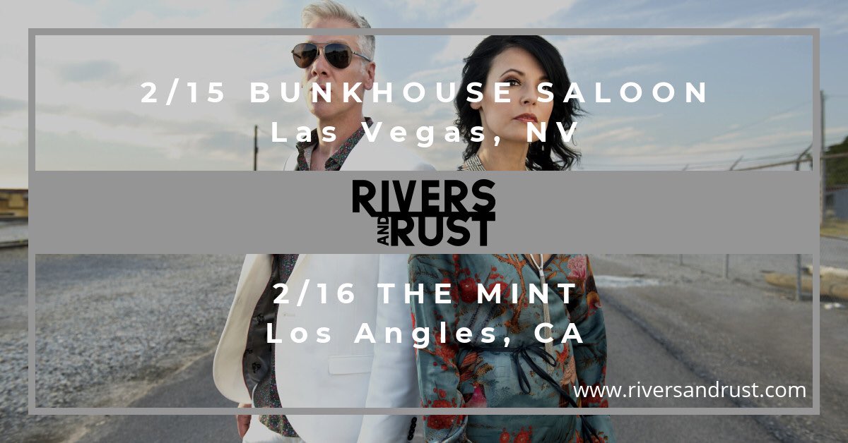 Already counting down for February! Who needs an excuse to go to Vegas?! #riversandrust #vegas #losangeles #live #cantwait