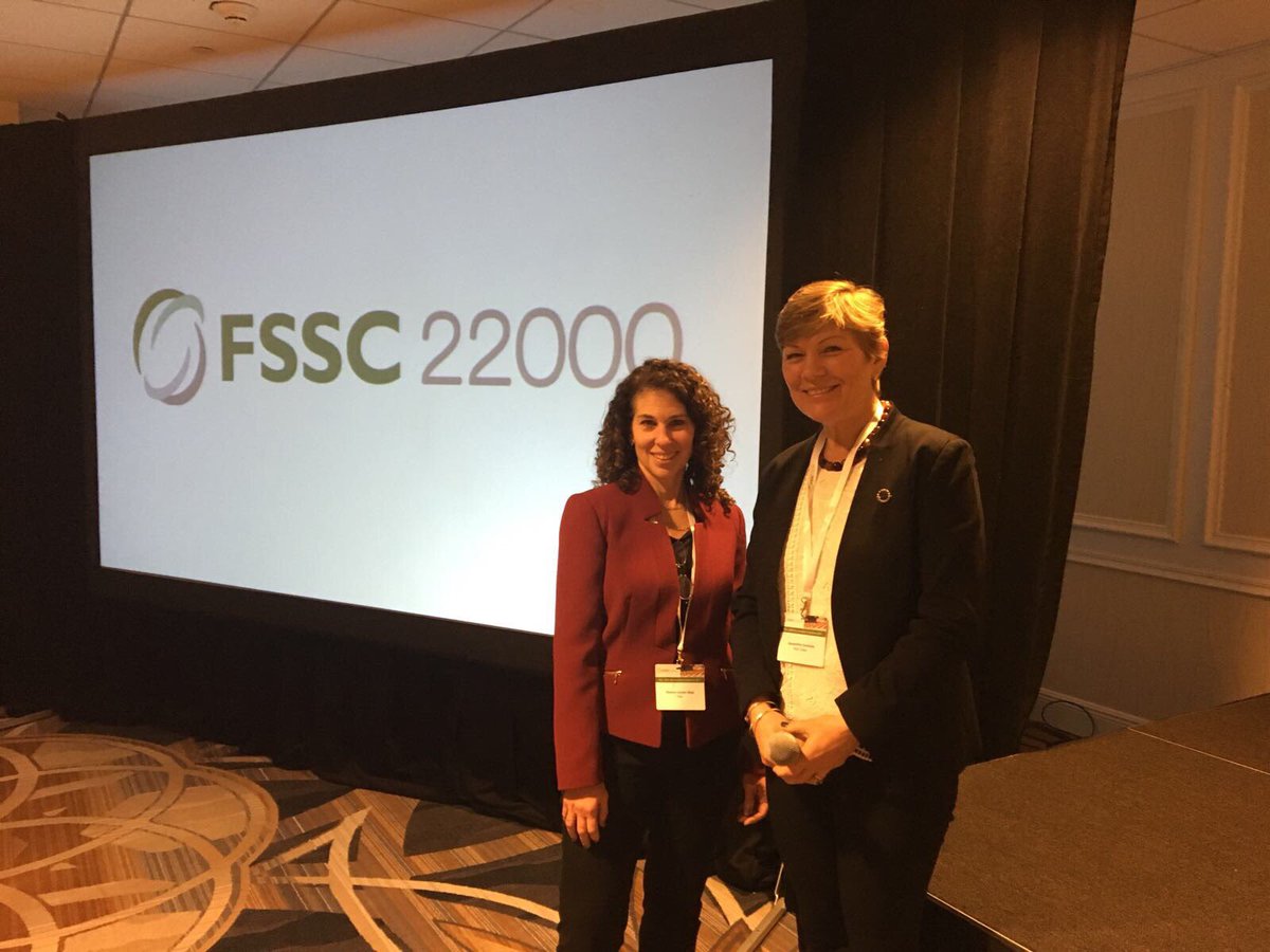 FoundationFSSC's tweet photo. We were delighted to welcome Sharon Mayl to Harmonization Day Miami 2017  to share updates on #fsma and opportunities to collaborate. https://t.co/pVByGRCHpU