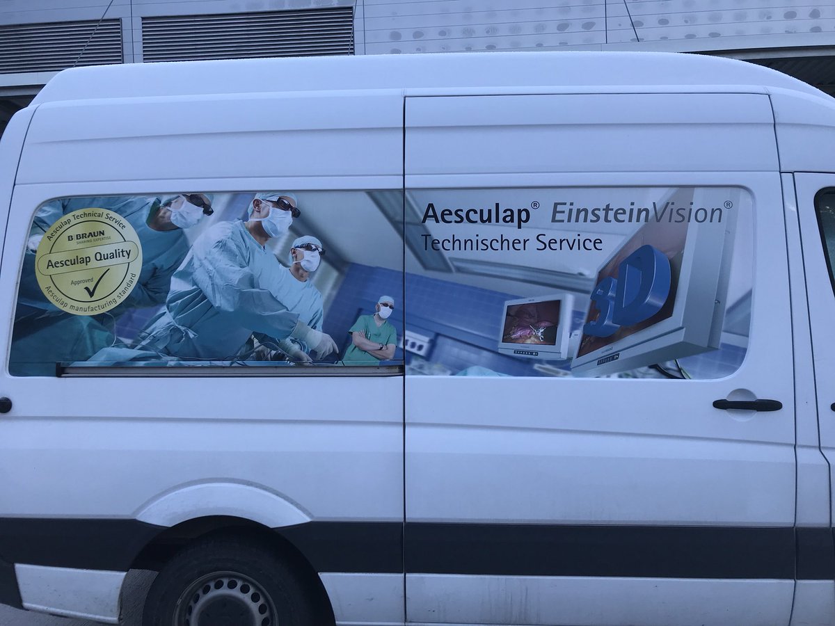 RyanOwensEV3's tweet photo. #EV3D Spreading the word @BBraunUK #AesculapEndosurgery https://t.co/4uQlyWzGmG