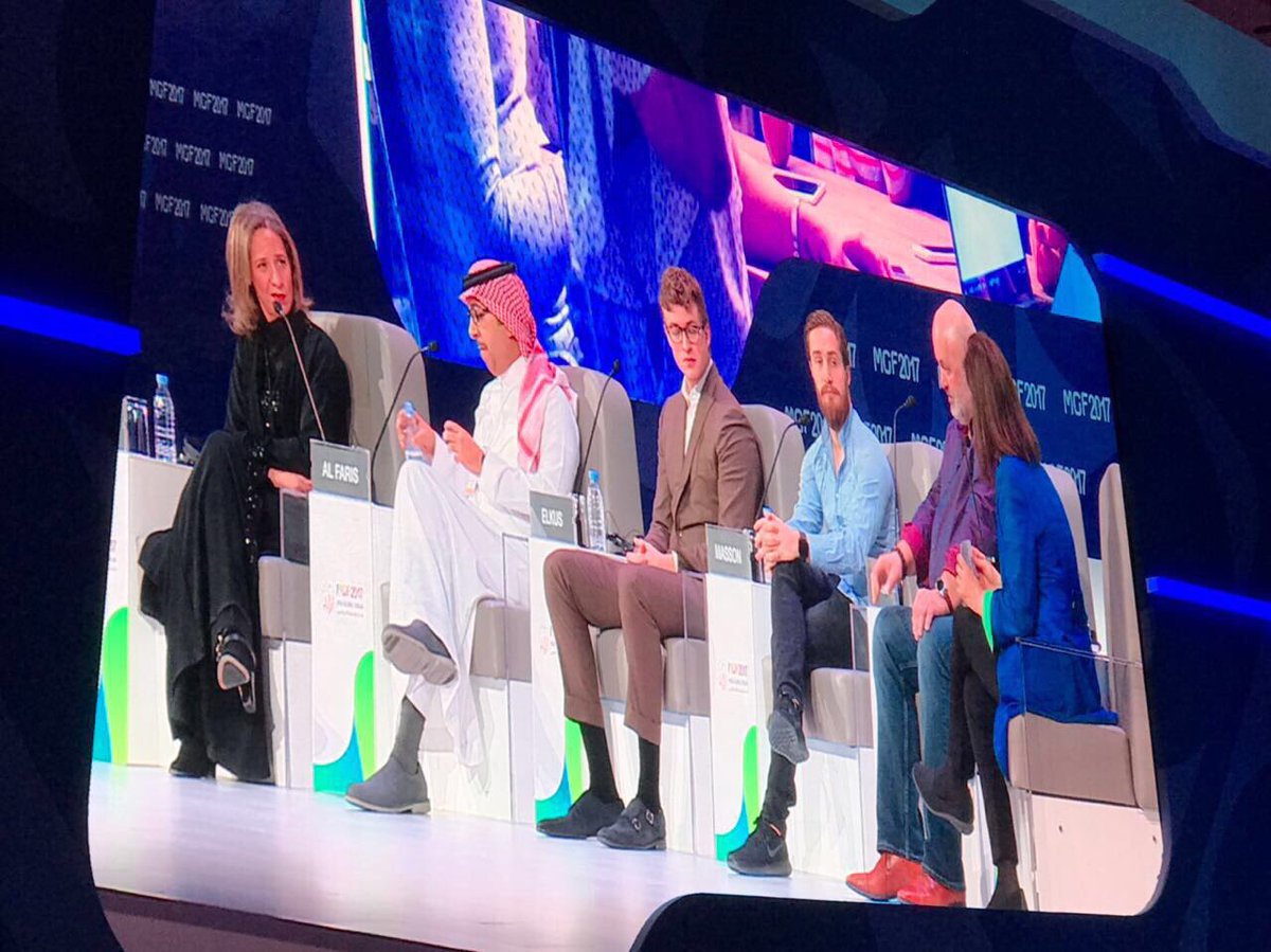 Truly enjoyed today  #MiskGlobalForum 2017. Great initiative investing in #Saudi's next generation. #GE on Fun, Fast and Funky panel talking innovation ecosystem &amp; #collaboration