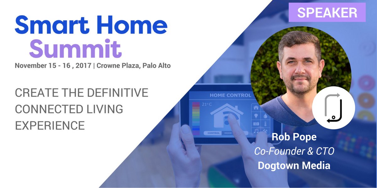 DogtownMedia's tweet photo. Your home is getting smarter, but is it safe? @robpope our CTO, co-founder & #cybersecurity expert is at the #smarthomesummit speaking about how to stay safe while getting smart. #shsummit #iot #ai https://t.co/egrkpmkktT https://t.co/R6aN3r8VYZ