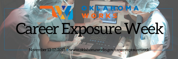 OKLAworks's tweet photo. #CareerExposureWeek gives students a front row seat to experience the wide array of careers available in Okla https://t.co/t2U5pwCeFC https://t.co/Pukx0BpqLq