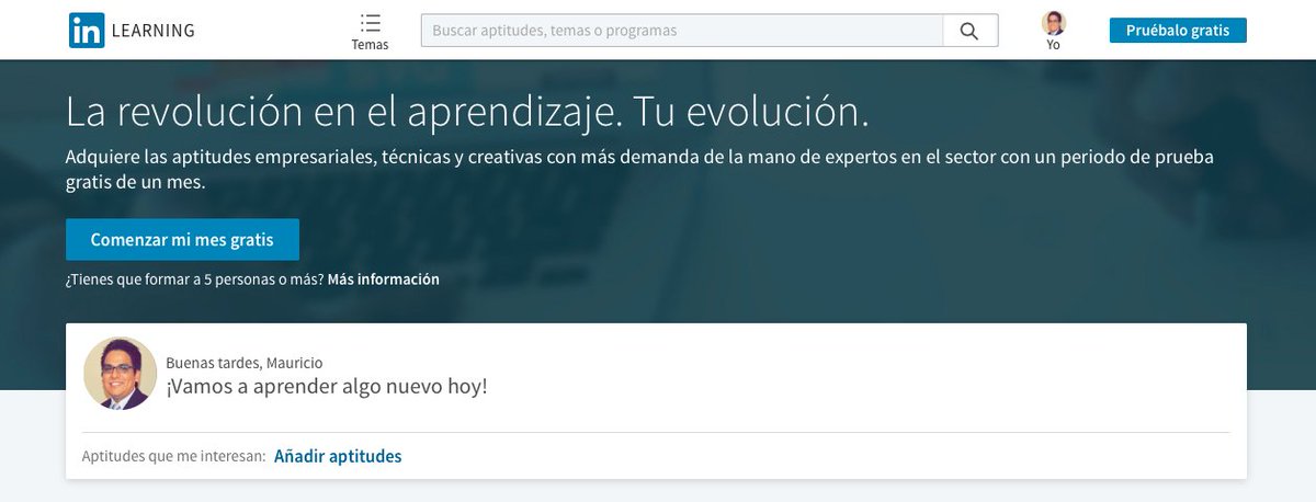 MArboleda's tweet image. #LinkedIn te ofrece 5 cursos gratis en su plataforma de #INLearning 

ow.ly/XXny30gBkyl