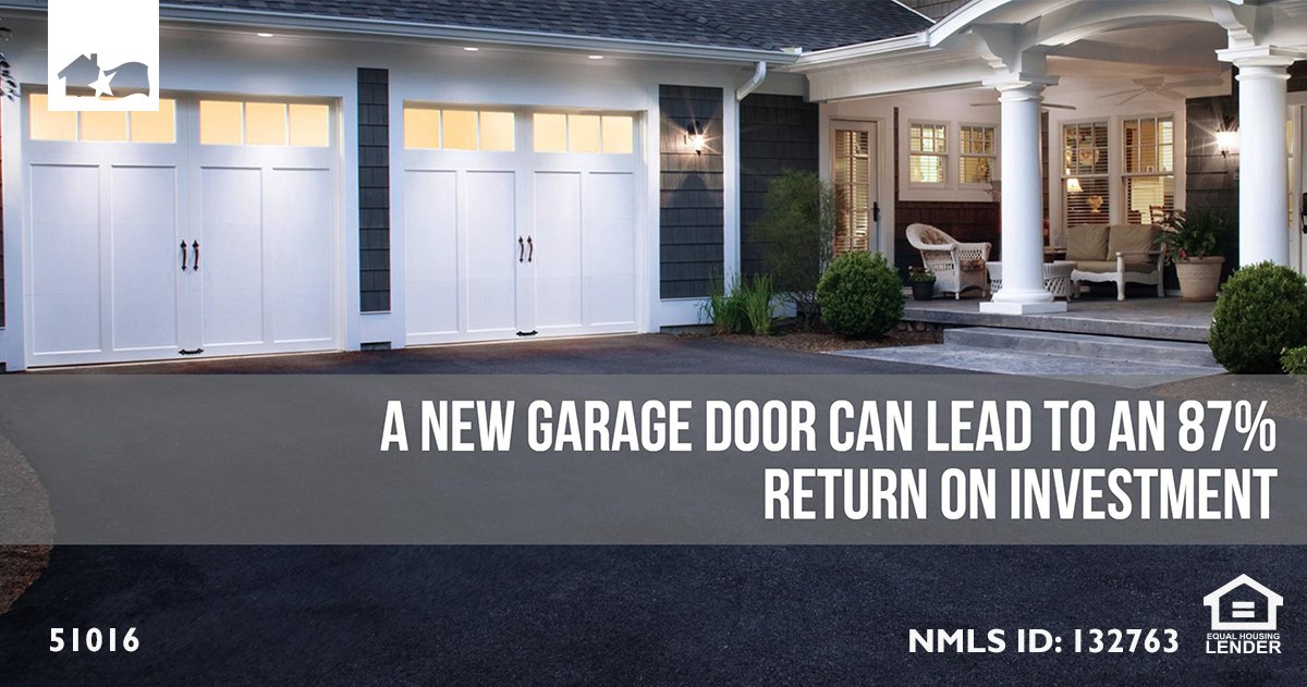 rdoran8's tweet photo. A new garage door might be what you need to increase your property value #FCMstats #garage #propertyvalue #increase #investment https://t.co/E5kX3XoDK7