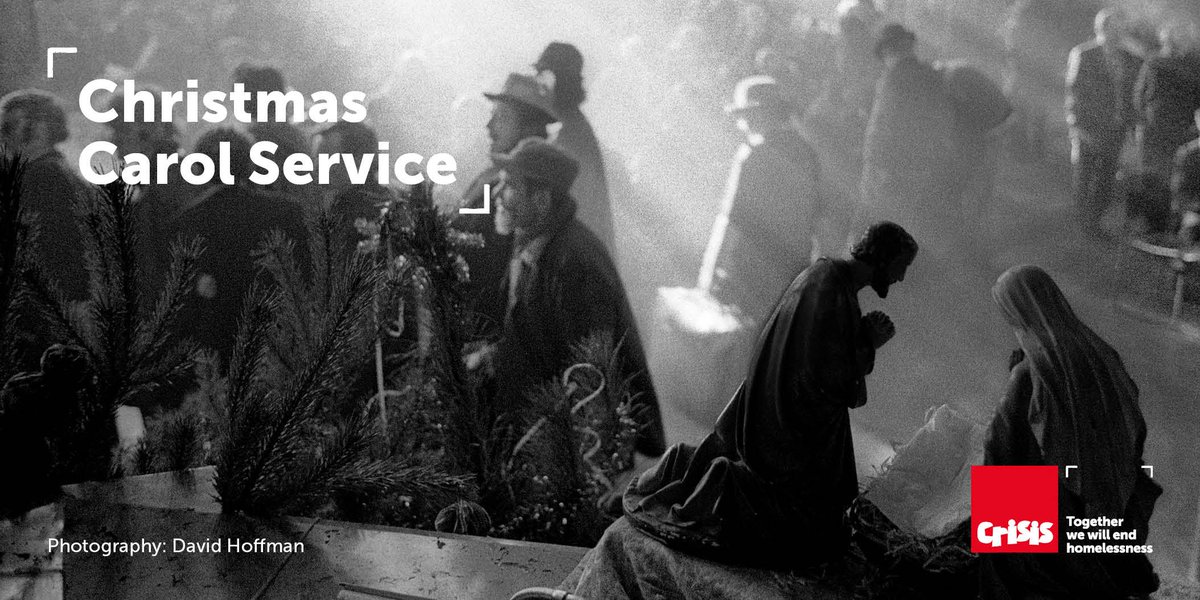 To mark our 50th anniversary Crisis is holding a series of special carol services throughout December in Birmingham, Edinburgh, London, Newcastle and Oxford. Join us: crisis.org.uk/get-involved/c…