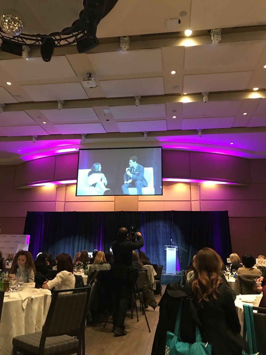 ChelseaBenefits's tweet photo. The one and only @IamDeepaMehta @VaughanChamber #WomentoWomen https://t.co/7kUcW2XKCV