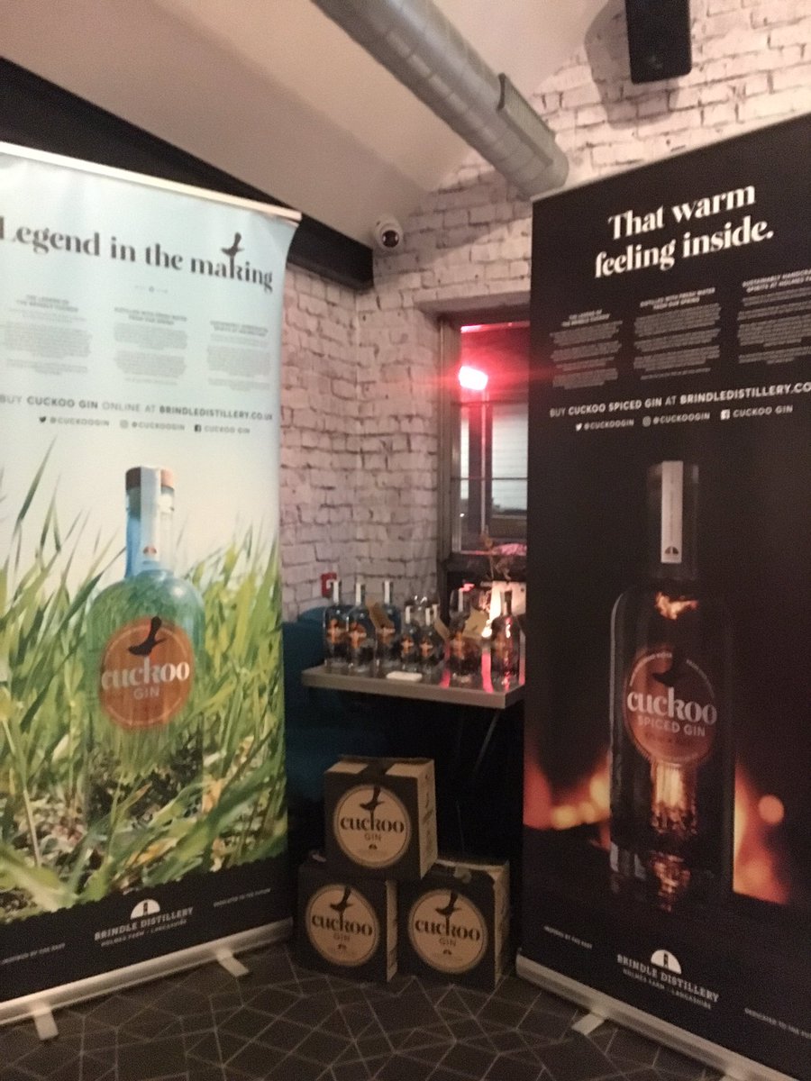 The only place to be in #knutsford tonight <a href="/AprilsKitchenK/">April</a> 
#cuckoogin night with the distiller!