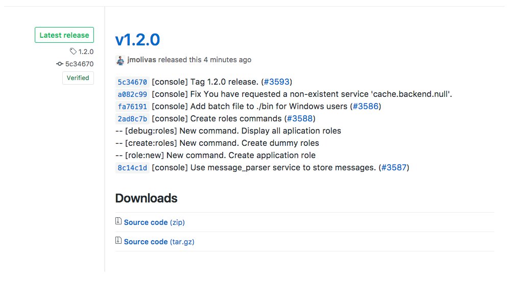 ibrahim_haouari's tweet image. RT drupalconsole: New #DrupalConsole v1.2.0 was tagged. This new release fixes the requested a non-existent service &apos;cache.backend.null&apos; regression introduced on 1.1.0 and add three new commands. #Drupal8