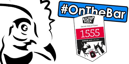 #OnTheBar - <a href="/BishopNick/">Bishop Nick</a> - 1555 - 4.3%
A tawny beer with an unmistakably sweet nutty taste