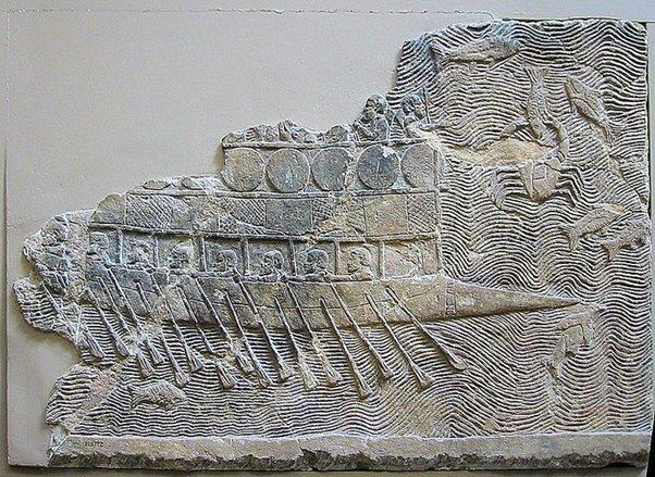 Gilgamesh contains the first mention of a great flood rising up over the world, and a man building a vessel to preserve all the world’s animals. It even includes mention of a bird being released and returning with an olive branch.(the snake is quite biblical too!)