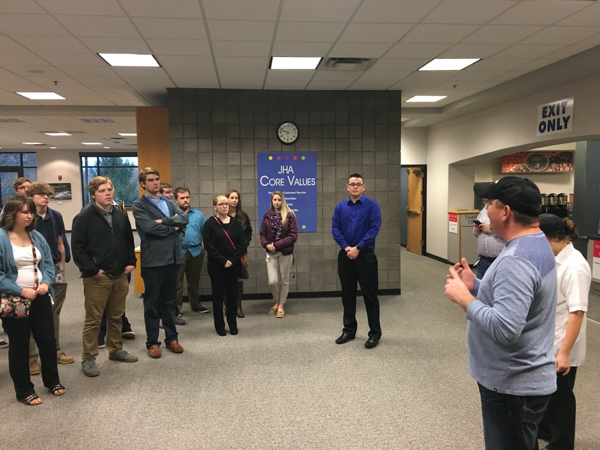 Clayton_1111's tweet image. What an awesome experience today @JackHenryAssoc Monett #tour! @GOCAPSedu gain insight on what professionals are doing in this #industry! @bkolb012 #integratedtechnologies #finance #breakthroughsolutions
