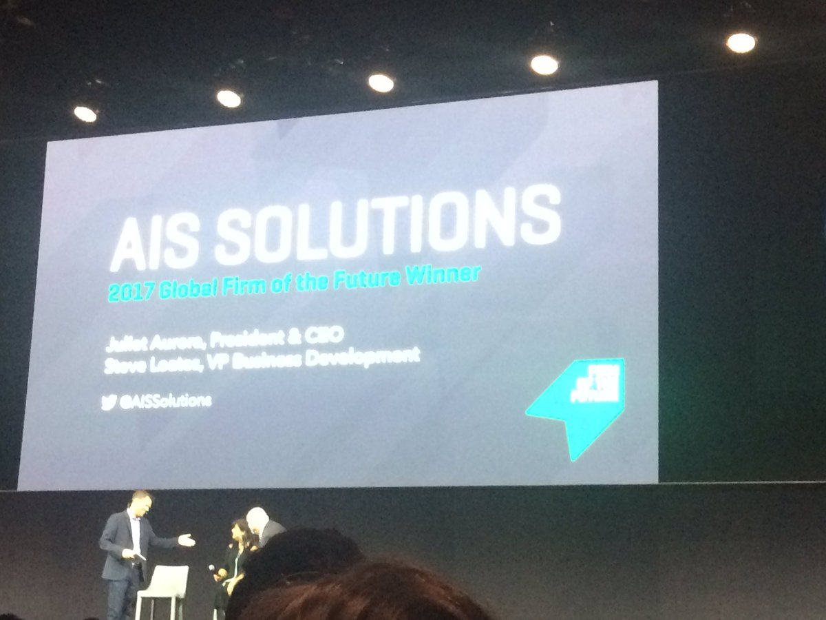 We are so proud of <a href="/AISSolutions/">AIS Solutions</a> being named @QBO #FirmoftheFuture ! Way to represent #BurlOn