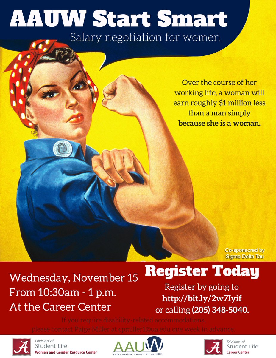 UAAAUW's tweet photo. Promote equity and equal pay for women in the workplace. There's still time to join us. #WGRC #EMPOWER #EQUALPAY #EQUITY #WOMENSRIGHT #UAAAUW https://t.co/bUL5BZSNri
