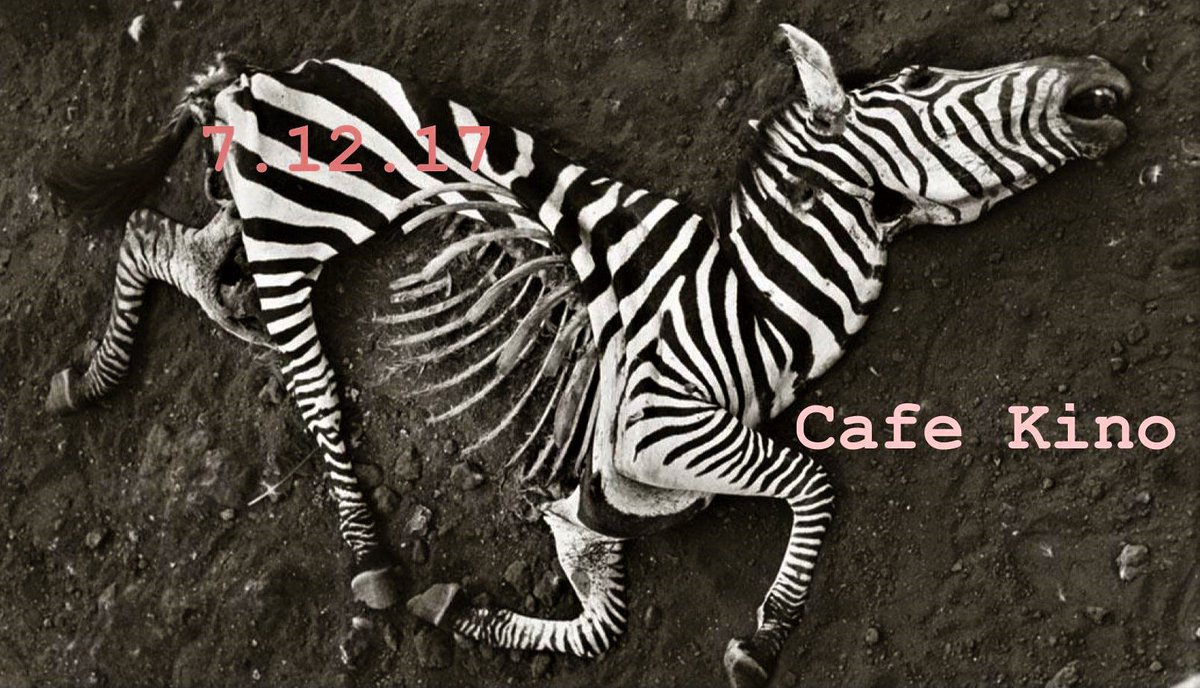 zebrafiband's tweet photo. We return? @cafekinobristol 07.12.17 https://t.co/Tk9qEZ3BDD https://t.co/n0MDj57RUO