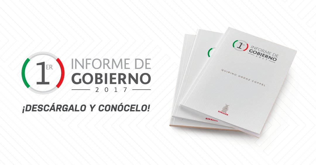 Este día entregamos al @HCongresoSin el #1erInformeSinaloa de Gobierno, donde rendimos cuentas a las y los sinaloenses de todo lo realizado este año. Conócelo aquí: sinaloa.gob.mx/p/primer-infor…