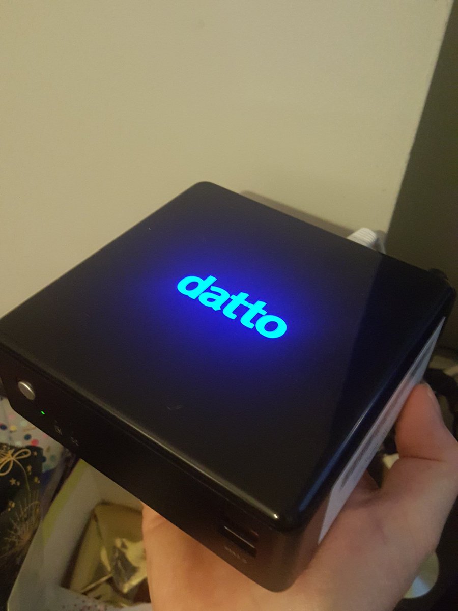 Ditto_IT's tweet image. Loving the little but powerful !! @datto x1 testing at home. Full image system snapshots. Offsite backup with cloud restore. If your systems are invaluable to you business then this is a must. Free demos available. !! #WorcestershireHour #disastermaster