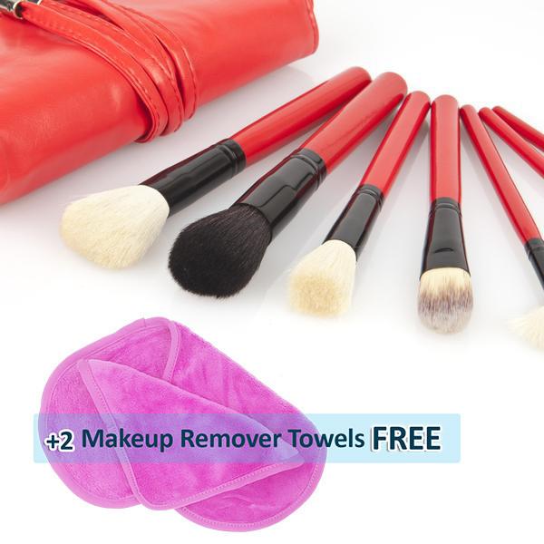 All the makeup brush you'll ever need in one place. 18 Piece Set in Red Roll-Up Travel Bag plus 2 FREE makeup remover towels. Order now at goo.gl/743dvA
#beauty #skincare #WednesdayWisdom #makeupbrush #BeautyTip #primer #makeup #mua #NationalPhilanthropyDay #cosmetics