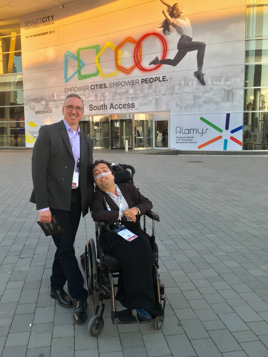 jamesthu's tweet photo. Here to help make Smart Cities be more inclusive. And empower more people around the world. @SmartCityA11y has tools in 8 languages to help #SmartCities be #accessible #SCWEC17 https://t.co/PFB0yQfrm1