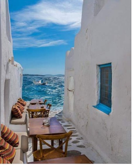 Un pedacito de #Mikonos  #grecia 🐳 lugares del mundo