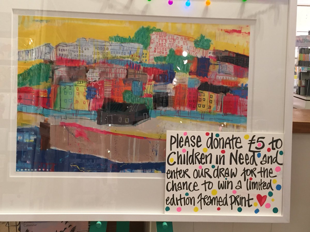 Great to see Sky in #Cliftonvillage supporting #ChildrenInNeed with this amazing raffle <a href="/CliftonVillage/">Discover Clifton</a>