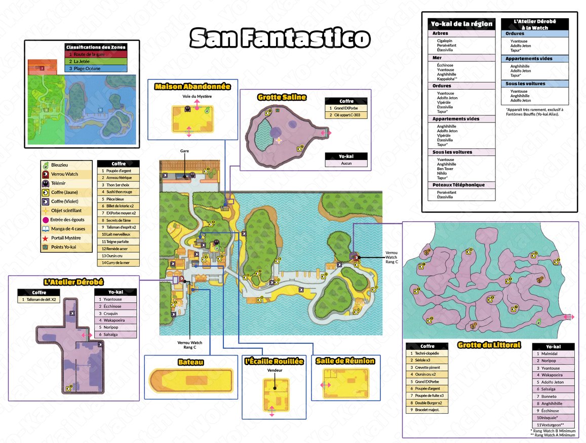 YokaiWatchFR's tweet photo. Vous êtes perdu à San Fantastico dans #YokaiWatch2Spectres ? Pas de panique, voici sa carte complète par @Yokai_Watch_Wd !🌉 https://t.co/6wUgnEfw8K