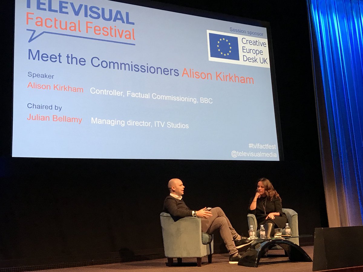 JenniferFrnc's tweet photo. Very interesting day at the Televisual Factual TV/Documentary course at BAFTA today-so useful hearing straight from the Commissioners, Controllers &amp; Producers of the major channels &amp; production companies. https://t.co/Py0pKFruTq
