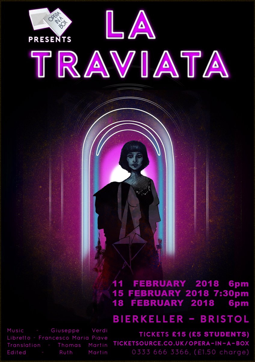 operainabox's tweet photo. We are extremely excited to be launching the official event for our third show, Verdi's La Traviata! This promises to be an extremely enjoyable show, and an unexpected twist to your Valentines weekend... #verdi #bristolbierkeller #operainabox #latraviata https://t.co/h5cJkTpF8P https://t.co/MlpTKJZa3t