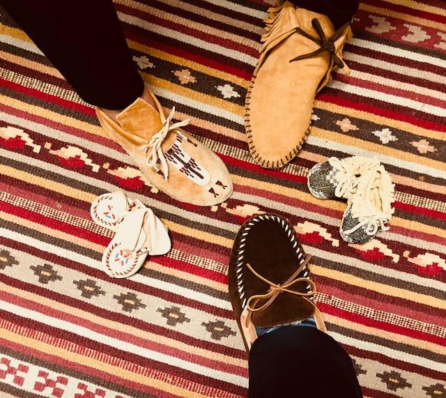 TribalTechLLC's tweet photo. Tribal Tech “Rockin’ Our Mocs” today as we celebrate Native American Heritage Month #ROCKYOURMOCS #RYM2017 #TribalTechFun https://t.co/SDs7zQ9kRe