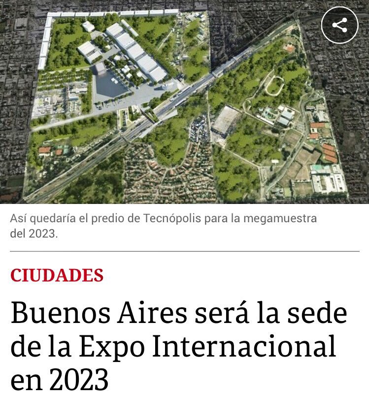 jparenaza's tweet photo. Buenos Aires le ganó a Łódź (Polonia) la votación y será sede 2023 de la #BIE162. Se realizará entre enero y abril de 2023 👏🏻👏🏻👏🏻 https://t.co/NQ3ls2iqZo
