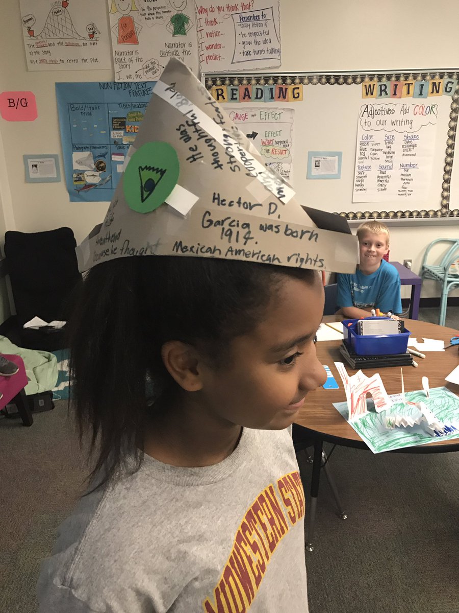 mrsritterBES's tweet photo. Historians thinking outside the box to create their products to honor American Heroes #GCISDHumanities #Texan2Step https://t.co/jyX5HIAsNt