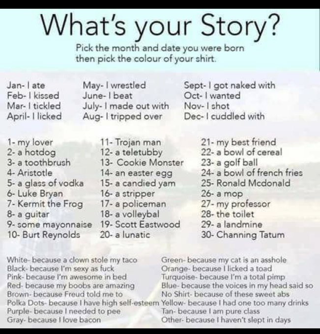 I got naked with a teletubby cause I&rsquo;m sexy as fuck ?!?!?? Lol tell me yours #jokes #xxx #naughtyfun<a href="/tag/jokes"class="tags"><span>#jokes</span></a><a href="/tag/kinky"class="tags"><span>#kinky</span></a><a href="/tag/xxx"class="tags"><span>#xxx</span></a><a href="/tag/naughtyfun"class="tags"><span>#naughtyfun</span></a><a href="/tag/steviebalkon"class="tags"><span>#steviebalkon</span></a>