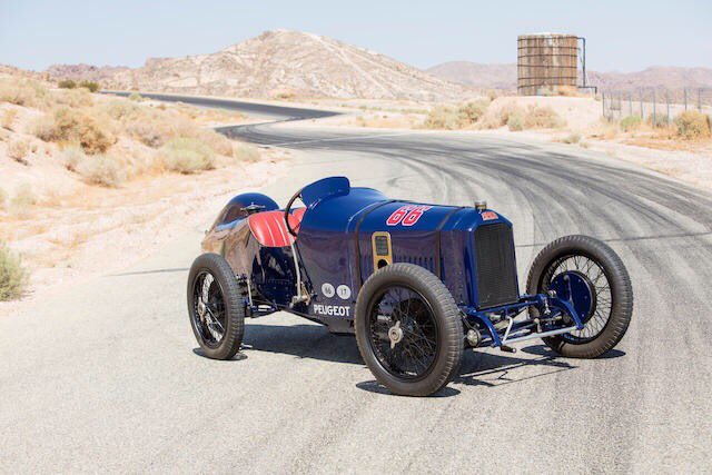 The 1914 L45 Grand Prix which ran #Indianapolis has been sold in auction for US$ 7.26 million! The engine of this piece of modern art &amp; technology at the time inspired others for decades. #PeugeotHeritage #RaceCar