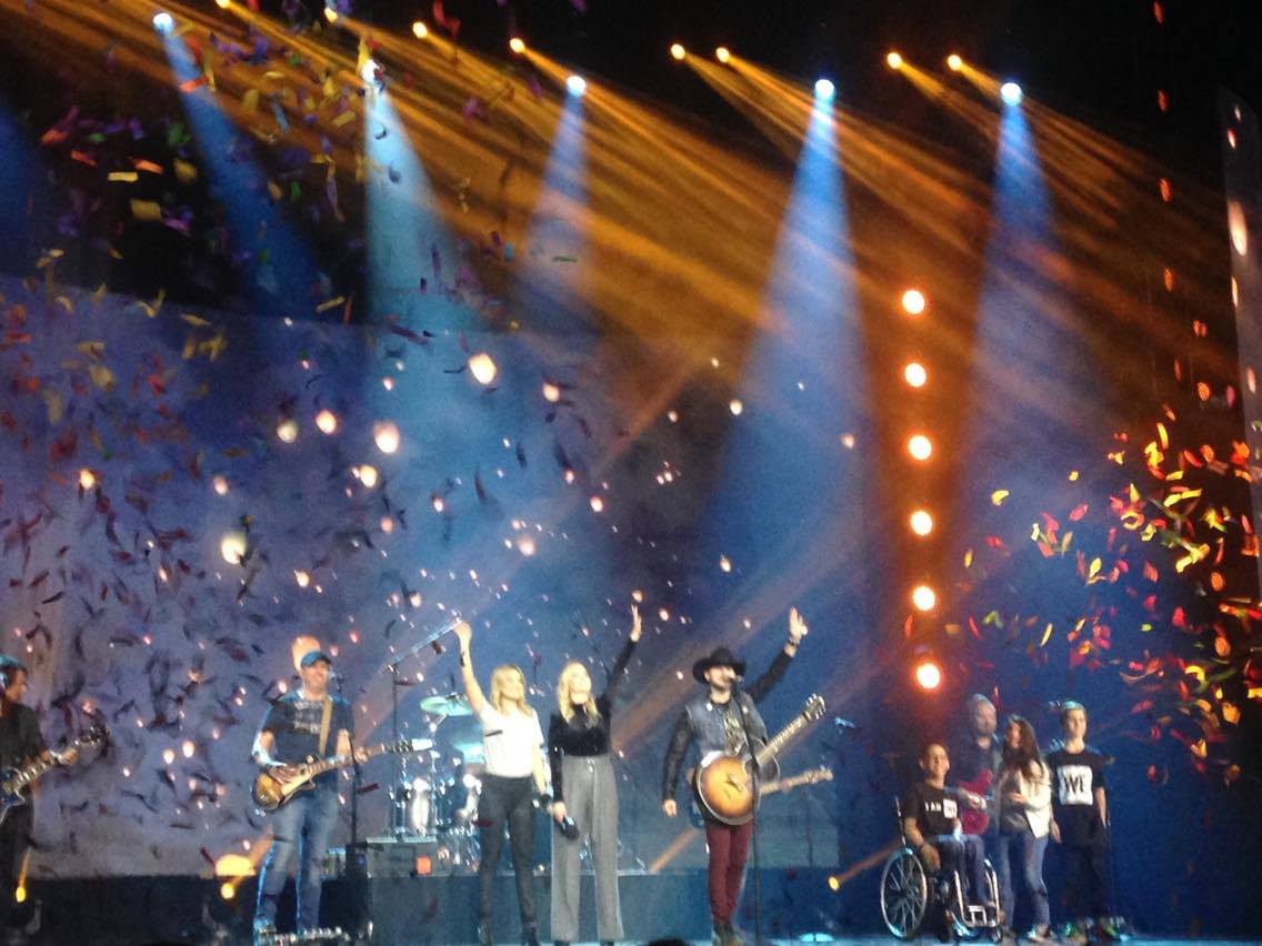 Last words from #WEday Ottawa: ‘Find inspiration in today. On your way home, talk about your favourite speaker, a cause that touched you …’