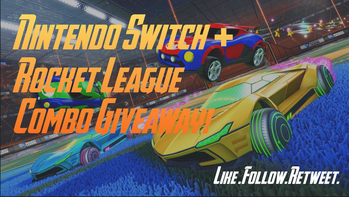 gifyourgame's tweet image. NINTENDO SWITCH + ROCKET LEAGUE GAME GIVEAWAY COMBO

LIKE + FOLLOW + RETWEET

WINNER SELECTED ON 11/24

Master Rocket League w/ @KronoviRL available now: badpanda.gg/membership