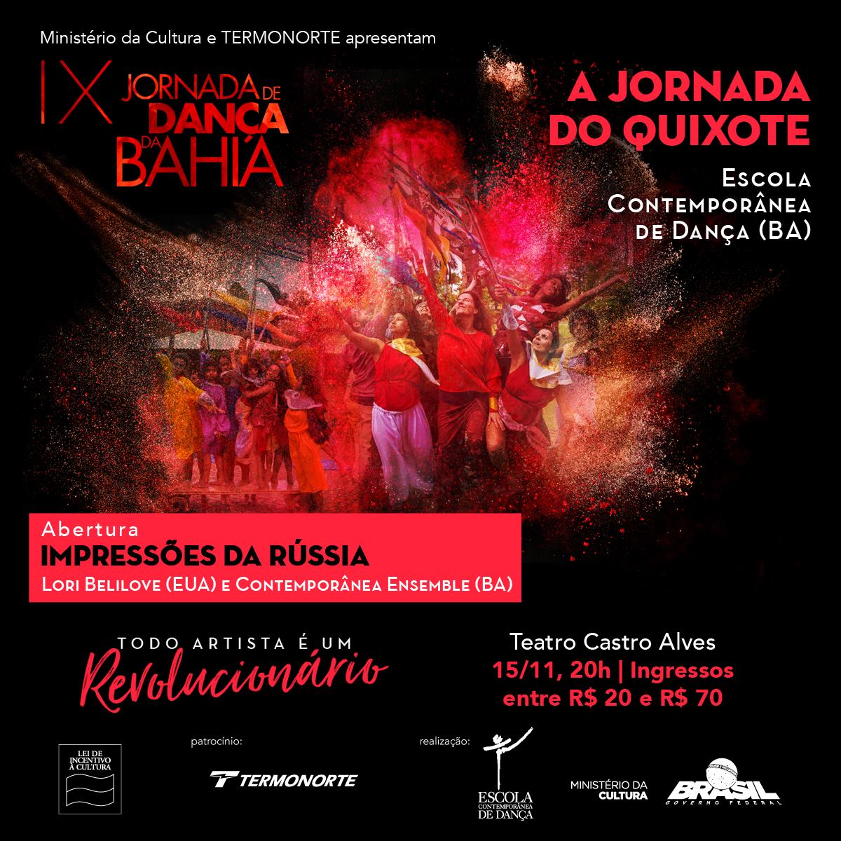 DuncanDance's tweet photo. Thank you to our many generous supporters who contributed towards our efforts to expand our global reach. Today Lori and the Contemporanea Ensemble are performing at Teatro Castro Alves in Brazil, and we couldn't have done it without you! #NationalPhilanthropyDay https://t.co/xjvnQJCeA9